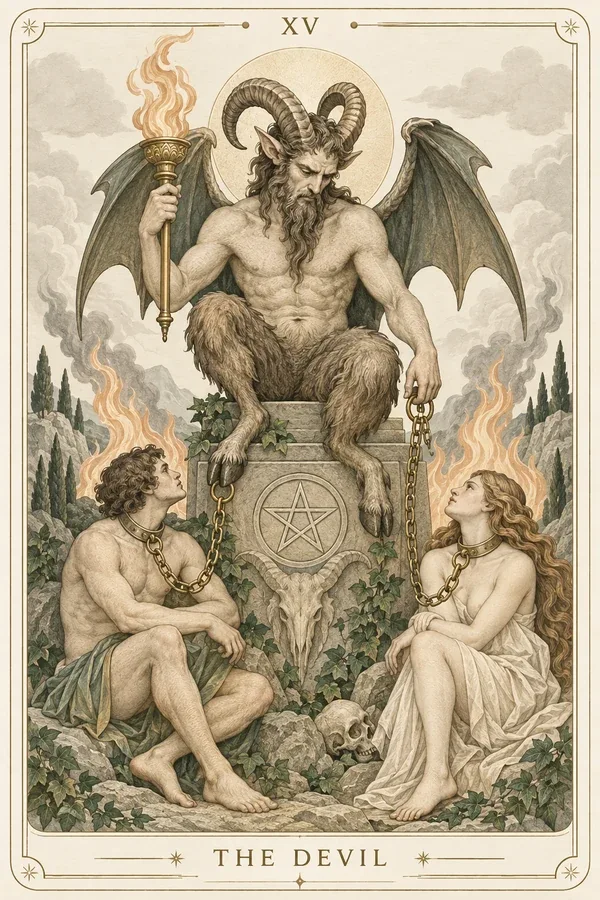The Devil tarot card